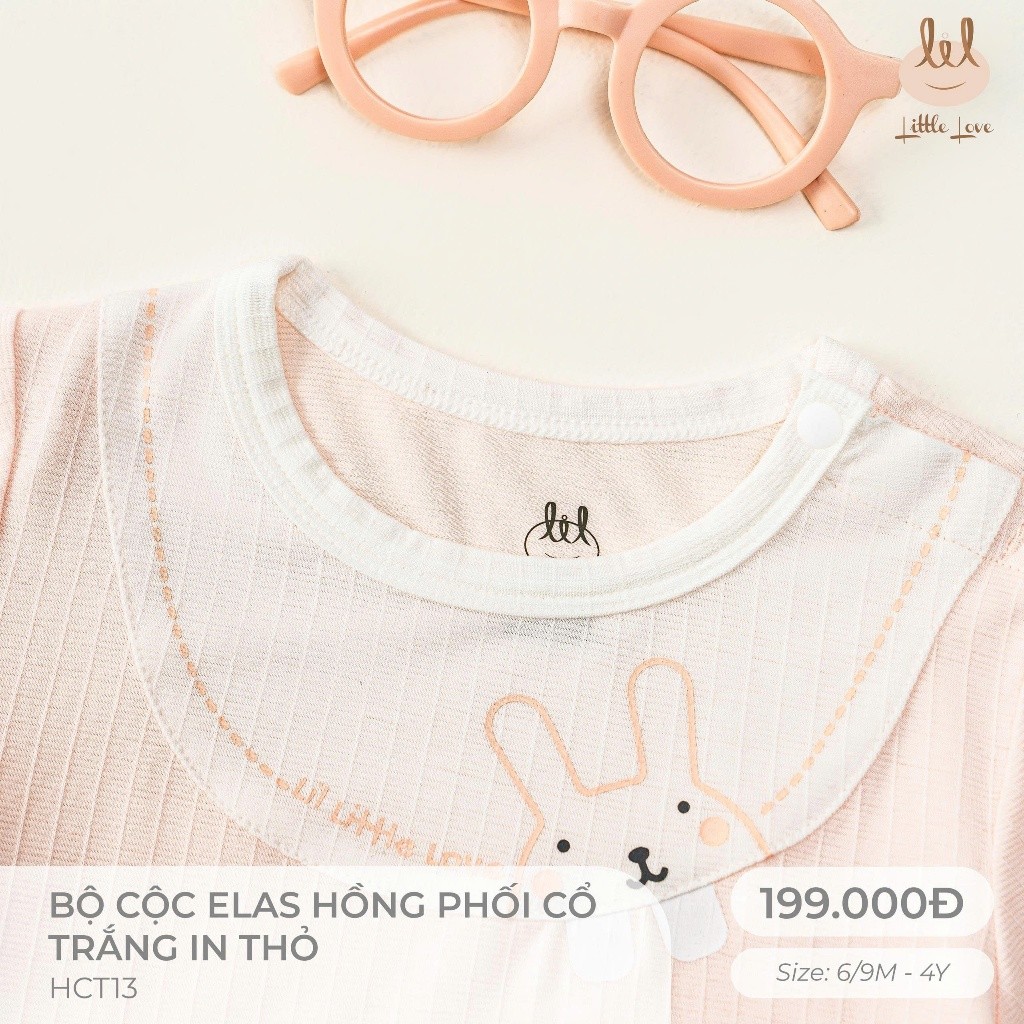 BỘ CỘC VẢI MODAL BÉ GÁI PHỐI VAI BÈO [ SIÊU MỀM, MÁT, MỊN CO DÃN VÀ THẤM HÚT ] SZ 6M -4Y (HCT13)