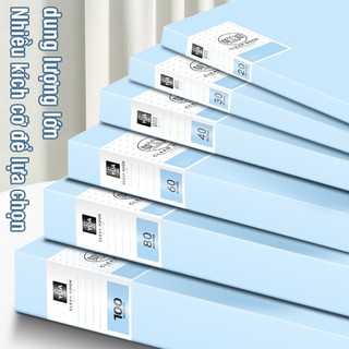 File lá A4 đựng hồ sơ văn phòng cao cấp, 30/40/60 lá, nhiều ngăn khoa học, chất liệu PP chống nước