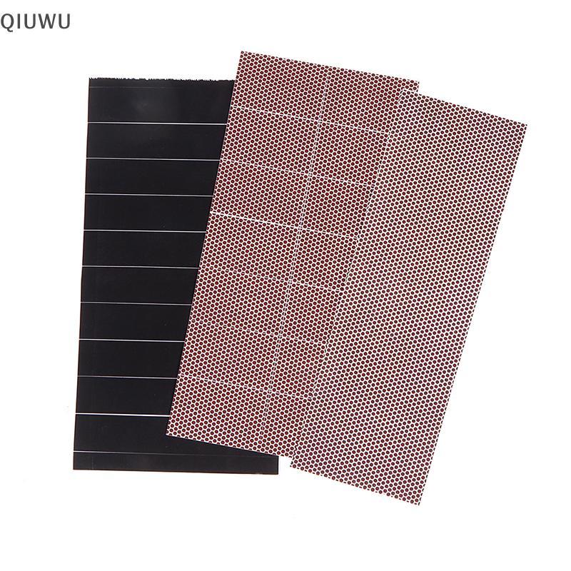 QIUWU 1 tờ Match Striker Paper Tự dính Stier Diy Hướng dẫn sử dụng Match Eraser Phosphorus Paper.