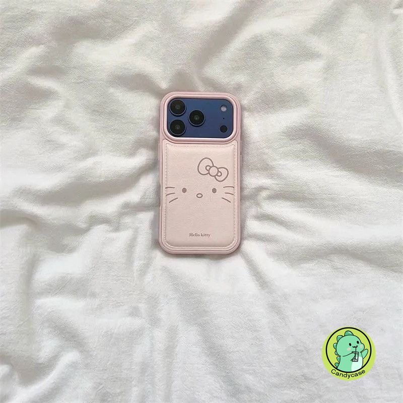 Ốp Điện Thoại Da PU Bulge Có Dây Buộc Cho Vivo V70 Elite X300 X200 FE X200S S50 S30 Pro Mini X100 X100S X90 X90S V30 V29 V27 Pro Vỏ Mềm Hoạt Hình Dễ Thương Mèo Kitty 3D