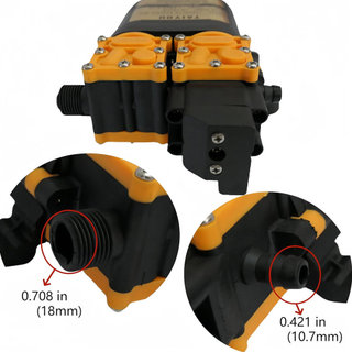 Bơm cao áp đôi 180PSI 320PSI - Phun thuốc, phun sương, tưới cây đa năng cho nông nghiệp