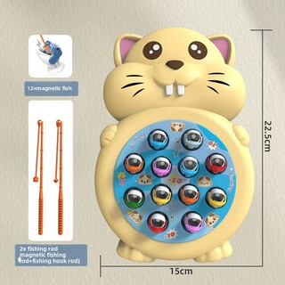 Bộ đồ chơi thủ công câu cá cho trẻ em Từ tính Trẻ em Tương tác Giáo dục sớm Quà tặng giáo dục
