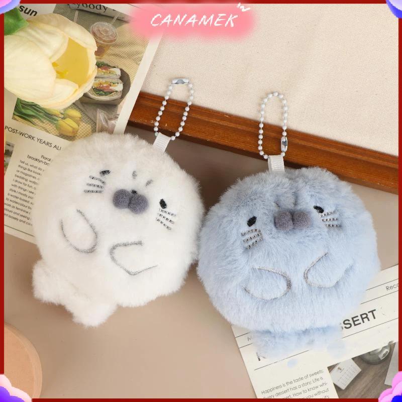 CANAMEK Hoạt Hình Dễ Thương Mũm mĩm Cói Búp Bê Mặt Dây Chuyền Sang Trọng Móc Khóa Dễ Thương Bapa Treo Phụ Kiện Trang Trí Quà Tặng CSF