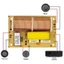 Crossover âm nhạc HiFi 3 chiều chuyên nghiệp cho hệ thống loa với các thành phần cao cấp phân chia tần số thấp trung bình