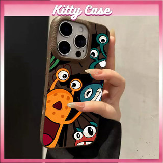 Cartoon Anime Nhật Hàn Hot Nhất, Dành Cho iPhone 17/16/15/14/11/13/12/XR/XS Pro Max Plus Viền Da Bò Vòng Tròn Đẳng Cấp,