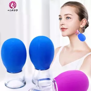 Springevenstar 1 / 5 Chiếc Silicon Tự Nhiên Cốc Massage Cho Cơ Thể Fac Ne Massage Mắt Chân Không Xe Tăng Chăm Sóc Da Mặt Chống Lão Hóa Dụng Cụ Làm Đẹp Springevenstar