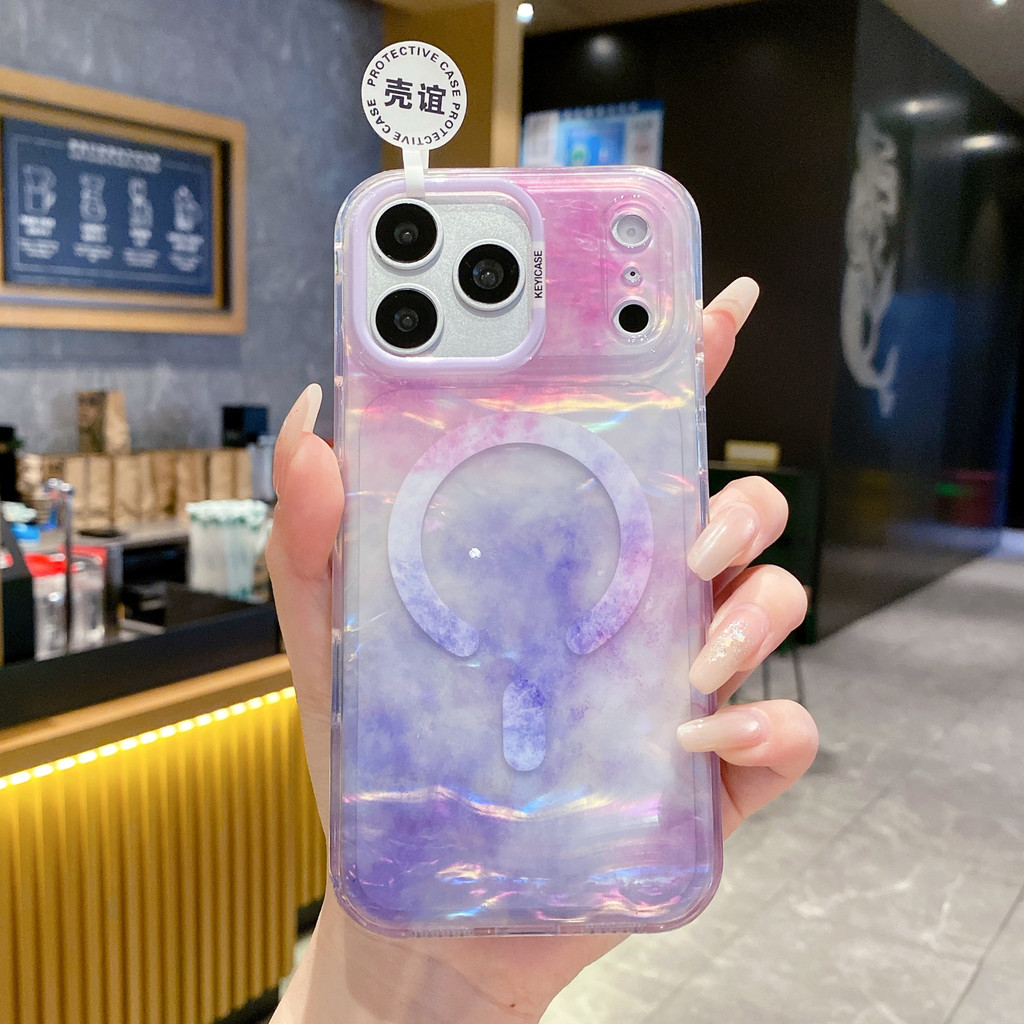 Mẫu màu mới có họa tiết đính kèm từ tính phù hợp cho iPhone 17 Pro Max 17 16 15 14 13