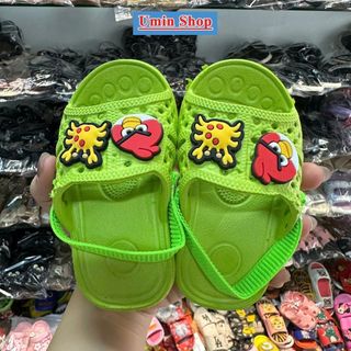 Dép Tổ Ong Có Quai Cho Bé Dưới 3 Tuổi _ Lê Chun Dành Cho Bé Tập Đi Siêu Nhẹ Siêu Êm chân 9-16cm UMINSHOP