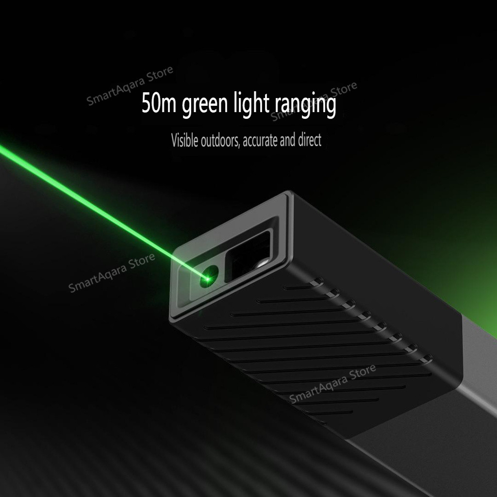 Duke LSB Laser Rangefinder 50M Tần Số Cao Ánh Sáng Xanh Protractor Kỹ Thuật Số Máy Đo Góc Độ Trễ Từ Xa Đo