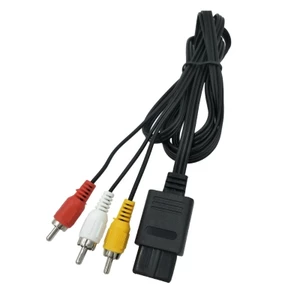 Cáp Yoo AV có đầu ra âm thanh video rõ ràng Cáp N64 AV cung cấp tín hiệu video PVC để nâng cao trải nghiệm chơi game