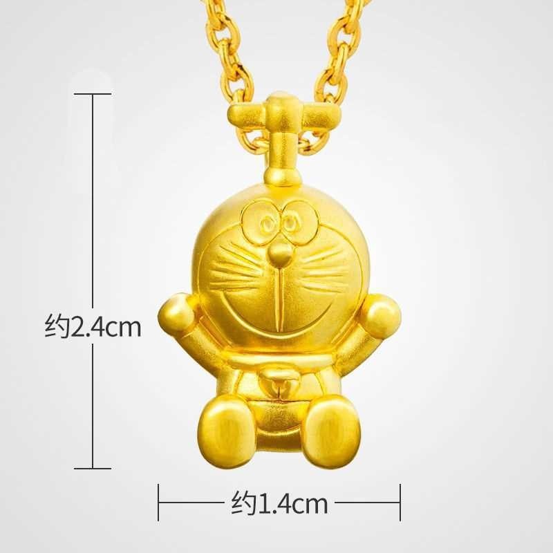 Hoạt Hình Chắc Chắn Doremon Vòng Cổ Mặt Dây Chuyền Doremon Mạ Vàng Mặt Dây Chuyền Tuổi Thơ Mặt Dây Chuyền Mạ Vàng