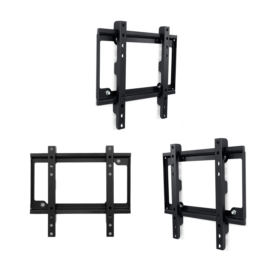 Khung treo cố định từ 14-42 inch, 26-70 inch Khung Treo Tường Siêu Chắc Tương Thích Nhiều Dòng Tivi