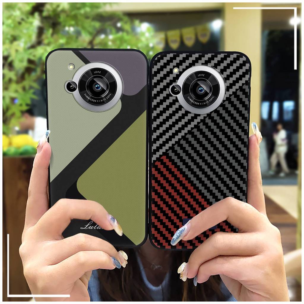 Ốp Lưng Silicon TPU Cho Sharp Aquos R7 / SH-52C, Chống Thấm Nước, Chống Va Đập, Chống Bụi Bẩn, Vỏ Mềm Bền Đẹp, Thiết Kế Thời Trang