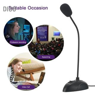 Dioo Dioo Mini Studio Micro có thể điều chỉnh 3,5mm có dây cho PC