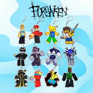 ROBLOX FORSAKEN SURVIVOR & KILLER CHARACTER KEYCHAIN ROBLOX GANCI/ ROBLOX FORSAKEN CHARACTER KEYCHAIN/