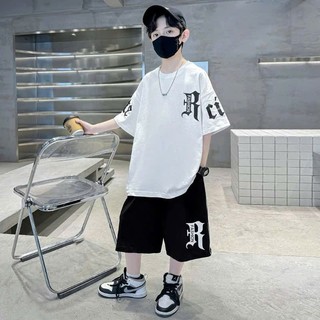 Bộ quần áo mùa hè dành cho bé trai 18-52kg mẫu R-FASHION chất liệu co dãn thoáng mát, thiết kế đẹp. NL12