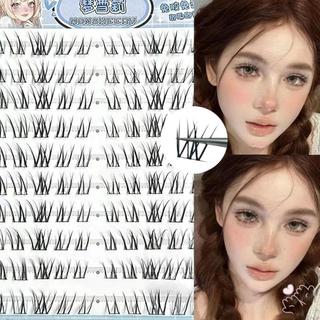 Wispy Cluster Eyelash Extensions Spiky Manga Lash Extensions để mua sắm Hẹn hò Sử dụng hàng ngày