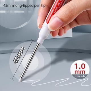 OKCATZONE 45mm Đầu Dài Nib Lỗ Sâu Đánh Dấu Bút Mực Chống Thấm Nước Sơn Dầu Bút Trang Trí Dòng Vẽ Bút C1S5