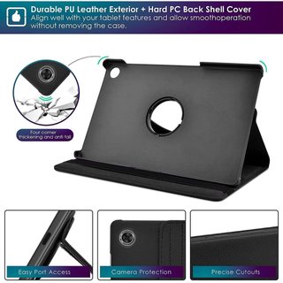 Dành Cho Xiaomi Redmi Pad Se 8.7 Inch 2024 Ốp Lưng Máy Tính Bảng 360 Xoay Da Cho Redmi Pad Se 4G 8.7 "Có Chân Đế Lật