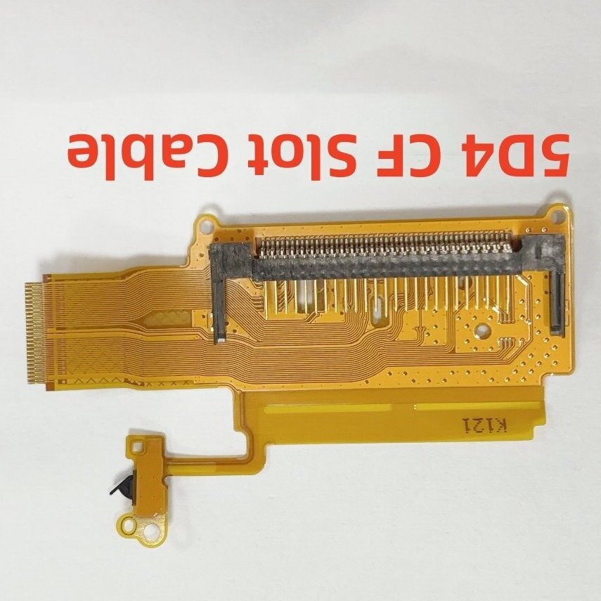Mới 5D4 CF Khe Cắm Cáp Mềm Cho Canon 5D4 5DMark iv CF Khe Cắm Ban Liên Hệ Mainboard Cáp CG2-4875 Sửa Chữa Một Phần