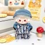 10Cm Quần Áo Cho Bé Tình Yêu Và Không Gian Sâu Mây Du Lịch Pick-up Quần Áo Búp Bê 10Cm Cotton Quần Áo Qin Che Thay Thế 3.14