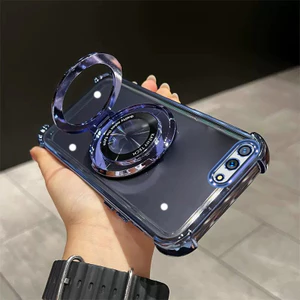 Ốp Lưng Cho Oppo A3S / A1K / Realme C2 / A12E Giá Đỡ Điện Thoại tpu Chống Sốc Có Chức Năng Chống Trơn Trượt Vỏ Điện Thoại Di Động SJZJ