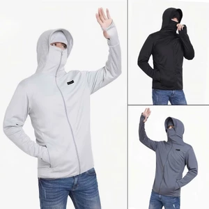 Áo Chống Nắng Nam Nữ 2 Lớp Có Che Trán Chất Thông Hơi Co Giãn Thoáng Mát, Chống Tia UV