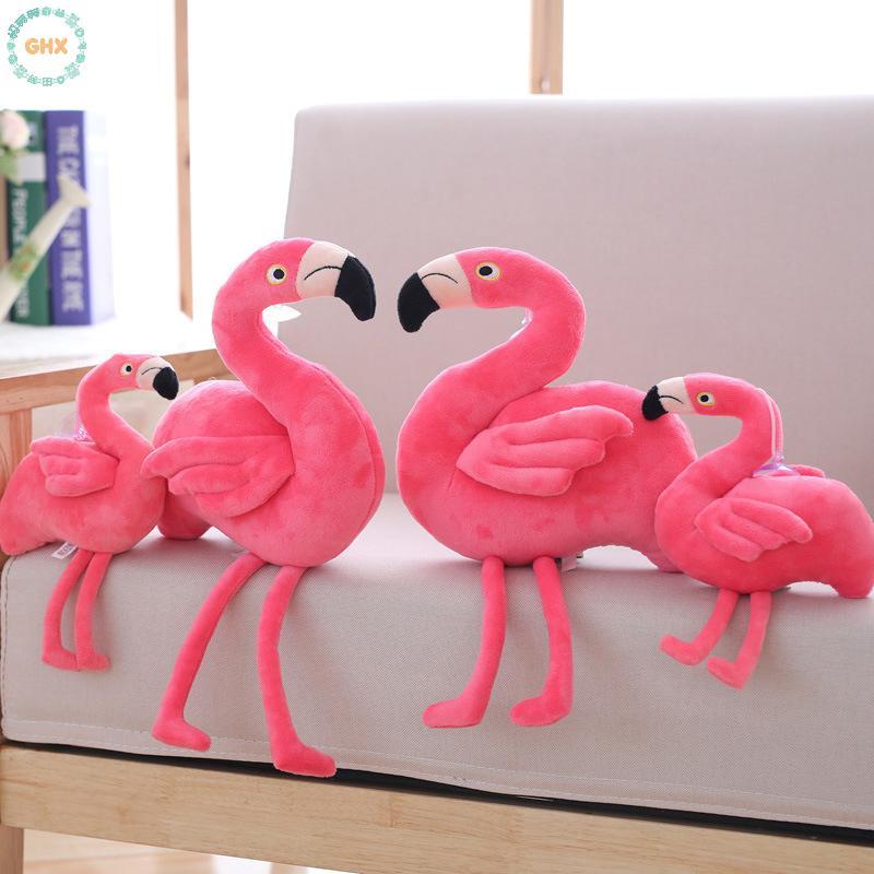 GHX 1 Miếng Búp Bê Nhồi Bông Mềm Flamingo Quà Tặng Sinh Nhật Trẻ Em Trang Trí Nhà Cửa 24 / 40CM Dễ Thương Flamingo Sang Trọng VN