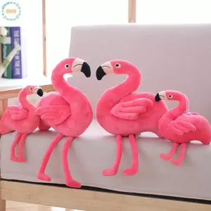 GHX 1 Miếng Búp Bê Nhồi Bông Mềm Flamingo Quà Tặng Sinh Nhật Trẻ Em Trang Trí Nhà Cửa 24 / 40CM Dễ Thương Flamingo Sang Trọng VN
