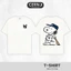 Áo Thun CERNO M.L.B Yankees Snoo.py Baseball Form Rộng Unisex Cotton Cao Cấp Dày Dặn