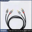 Dây AV RCA 2 đầu đực sang 2 đầu đực hoa sen âm thanh stereo Dây 2RCA Hoa Sen،Dây AV RCA، Chất liệu Cao Cấp