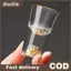 Doutie Sang Trọng Pha Lê Thủy Tinh Vodka Thủy Tinh Sake Shochu Thanh Thủy Tinh Rượu Mùi Đôi Đáy Vàng Lá Thủy Tinh Trà Quà Tặng Cao Cấp Rượu Cứng VN