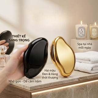 【vạn】Dụng cụ tẩy lông bằng kính cao cấp với đá kính tẩy lông và tế bào chết, tiết kiệm thời gian và chi phí.