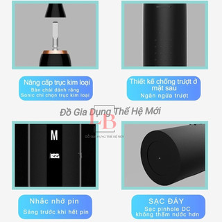 Bàn Chải Đánh Răng Điện X7 Cảm Biến Áp Suất Thông Minh, Chăm Sóc Nướu Nhạy Cảm, Giảm Chảy Máu Nướu Hiệu Quả