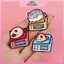 MYPANDA 1 / 3 Chiếc Nhiều Màu Sắc Mèo Men Pin Ve Áo Chân Hoạt Hình Dễ Thương Mèo Béo Kim Loại Trâm Cài Cho Nữ Động Vật Phụ Kiện Trang Sức Quà Tặng Bạn Bè.