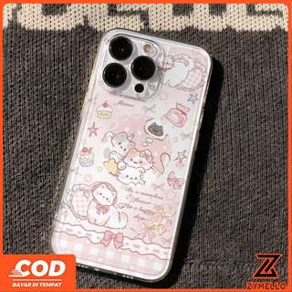 Thích hợp cho OPPO Reno15F Reno15 PRO Reno14F Reno 13F Reno12 F Reno 11F Reno10 Reno8Z Reno7Z Reno8T Reno5 Reno4 Reno6z Phim Hoạt Hình Dễ Thương Người Yêu Đảng Mèo Con Vỏ Điện Thoại TPU Chống Sốc