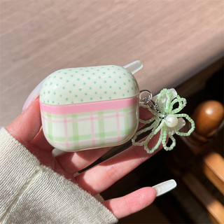 Họa tiết chấm bi cho AirPods 1 / 2 3 Pro Pro2 pro3 Airpod4 Bộ tai nghe Vỏ bảo vệ Bluetooth không dây AirPods Pro i3 i4 pro3 Vỏ bảo vệ tai nghe
