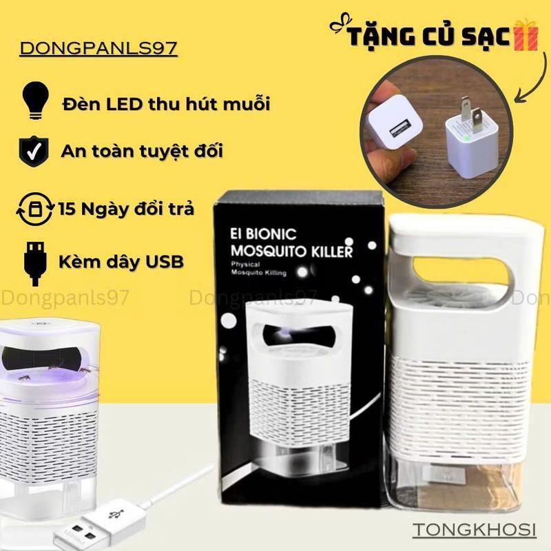 [ Tặng củ sạc ] Đèn Bắt Muỗi thông minh kiêm đèn ngủ  an toàn và hiệu quả không dùng hóa chất có hại . C87 SHOP