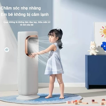 Máy làm mát đứng máy sưởi trong phòng tắm điều hòa nhỏ làm mát và sưởi ấm máy làm ẩm im lặng trong phòng khách