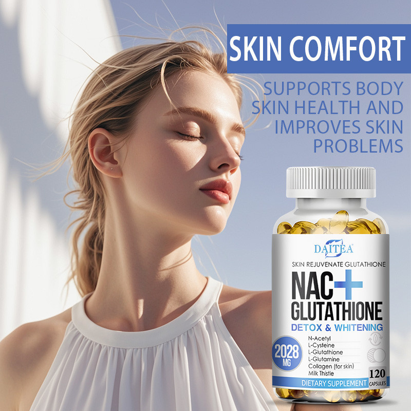 daitea nac glutathione Amazon.com: Glutathione NAC Milk Thistle Supplement | Liver Health Support  | 32-in-1 Herbal Antioxidant Formula with Chanca Piedra, Turmeric,  Dandelion Root, Beet Root & Zinc main image 1
