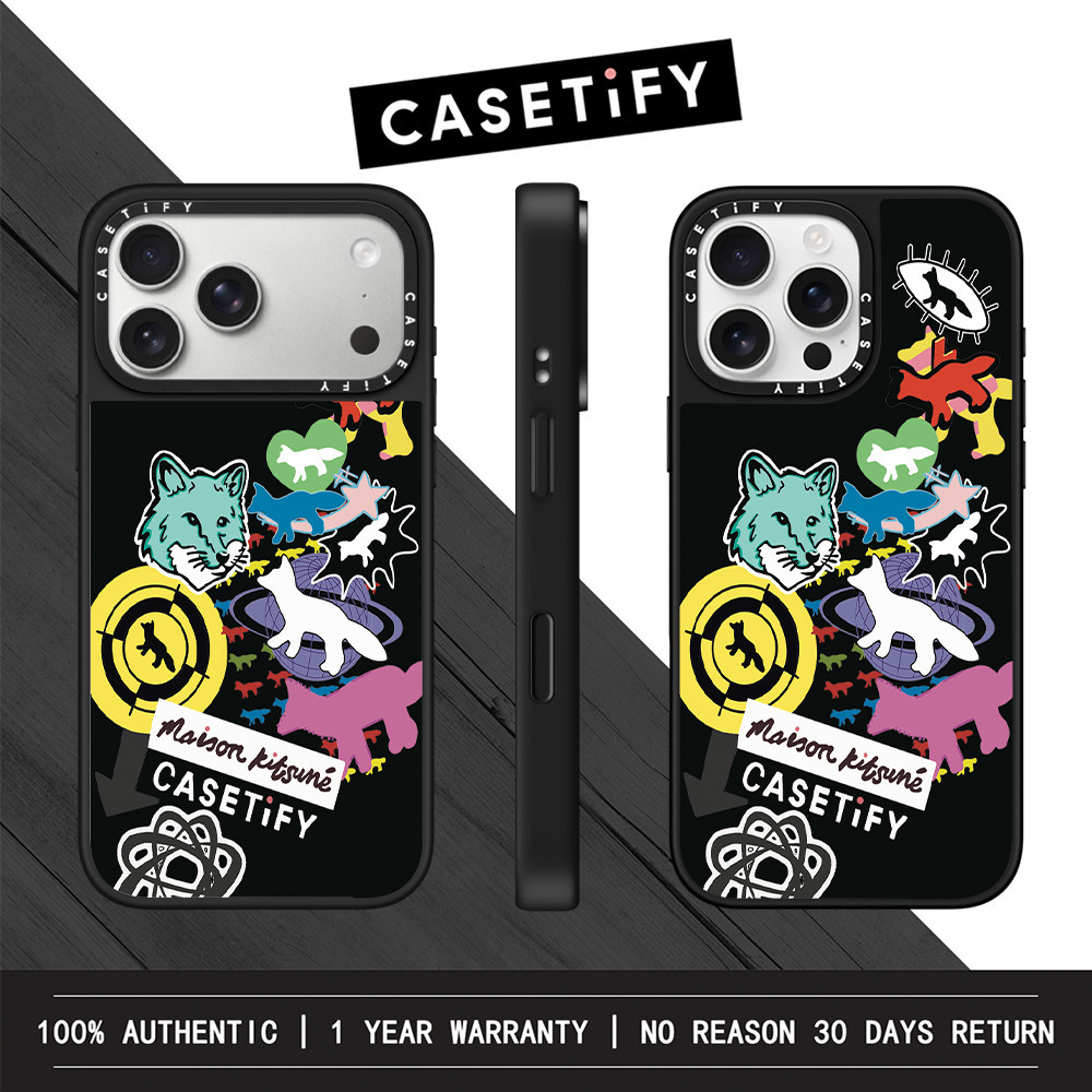 CASETiFY Maison Kitsuné Mirror iPhone Case cho iPhone 17 Pro Max