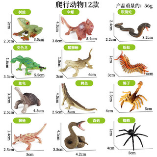 Mô Hình Bò Sát Thực Tế Mô Phỏng Cá Sấu Cá Sấu Rùa Python Nhện Thằn Lằn Chameleon Vua Rắn Hổ Mang Cây Ếch Bọ Cạp