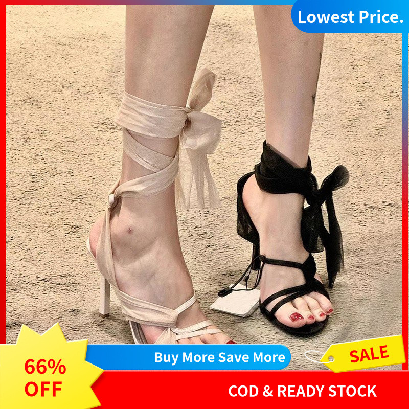 Niche Strappy Tuyệt Đẹp OpenToe Xăng đan Cao Gót Cho Nữ Mùa Hè 2026 Phong Cách Mới Phù Hợp Với Váy Phong Cách Pháp Giày Đơn
