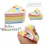 Đồ Chơi Căng Thẳng Người Lớn Bánh Cầu Vồng Mềm Bàn Phụ Kiện Thực Phẩm Ngón Tay Fidget Căng Thẳng Đồ Chơi Dành Cho Nam Nữ Trẻ Em Nhà