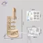 HFTOY 1 Bộ Roet Launch Pad Thí nghiệm khoa học và giáo dục trẻ em Mô hình hàng không vũ trụ DIY Đồ chơi lắp ráp thủ công Quà tặng ~