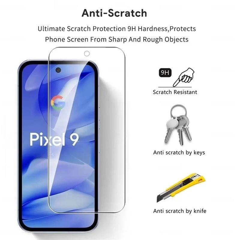 2 Chiếc Trong Suốt HD Kính Phim Cho Google Pixel 7a 7 6a 6 5XL 5 5a Pro Đen Edge Bảo Vệ Màn Hình Điện Thoại Cho Google Pixel 10 9a 9 8a 8 Pro XL Chống Gián Điệp Riêng Tư Kính Cường Lực