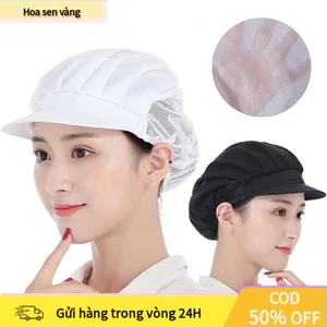 【COD】Mũ lưới làm việc nhà xưởng chống bụi bẩn, giữ tóc không rơi vào khu vực sản xuất, đảm bảo vệ sinh an toàn.