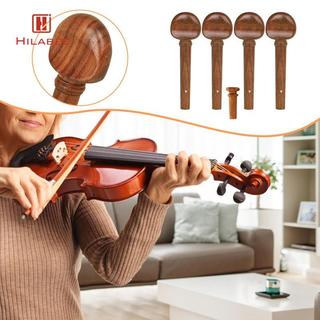 Chốt điều chỉnh đàn violin bền bỉ với đầu máy gỗ Endpin Bộ chỉnh âm tinh xảo để thay thế phụ kiện đàn violin cỡ 4 / 4