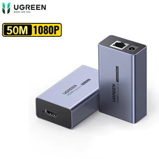 Thiết Bị kéo Dài HDMI qua dây Lan Cat5/Cat6 50m HDMI Ugreen 90811 CM196 FullHD 1080P@60Hz