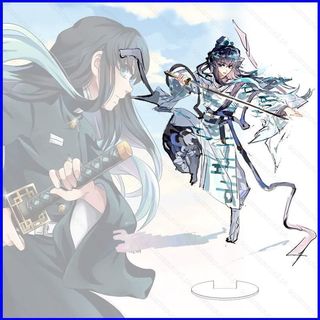 Mô hình Standee Demon Slayer Stand Plates Tokitou Muichirou Acrylic Trang Trí Bàn, Quà Tặng